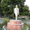 Mahatma Gandhi's statue at Entrance of Gandhi Park